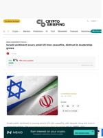 Israeli sentiment sours amid US-Iran ceasefire, distrust in leadership grows