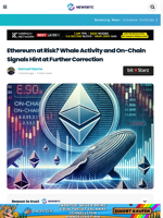 Ethereum at Risk? Whale Activity and On-Chain Signals Hint at Further Correction