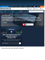 In a Challenging Q1 for Crypto, CoinZoom Hits Record Deposits and Trading Revenue  - Benzinga