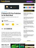 Pi Network (PI) Price Predictions for the Week Ahead