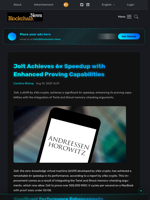 Jolt Achieves 6× Speedup with Enhanced Proving Capabilities - Blockchain.News