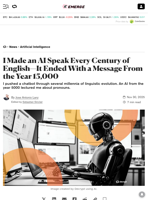 I Made an AI Speak Every Century of English—It Ended With a Message From the Year 15,000 - Decrypt