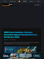 PEPE Price Prediction: Technical Correction Signals Potential Recovery by February 2026 - Blockchain.News