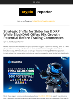 Strategic Shifts for Shiba Inu & XRP While BlockDAG Offers 95x Growth Potential Before Trading Commences