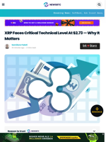 XRP Faces Critical Technical Level At $2.73 — Why It Matters