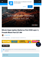 Bitcoin Hyper Bets on Bitcoin's Future with L2 Revolution: Why Whales Buy $HYPER