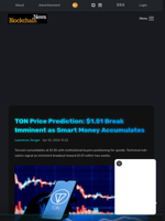 TON Price Prediction: $1.51 Break Imminent as Smart Money Accumulates - Blockchain.News