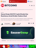 SaucerSwap SAUCE Crypto Soars On Nvidia-Hedera Deal