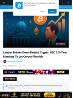 Lawyer Breaks Down Project Crypto: SEC 3.5-Year Mandate To Let Crypto Flourish | Bitcoinist.com