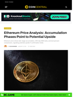Ethereum Price Analysis: Accumulation Phases Point to Potential Upside