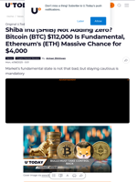 Shiba Inu (SHIB) Not Adding Zero? Bitcoin (BTC) $112,000 Is Fundamental, Ethereum's (ETH) Massive Chance for $4,000
