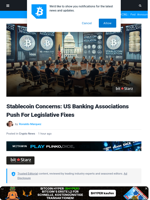 Stablecoin Concerns: US Banking Associations Push For Legislative Fixes | Bitcoinist.com