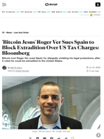 'Bitcoin Jesus' Roger Ver Sues Spain to Block Extradition Over US Tax Charges: Bloomberg - Decrypt