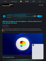 CRV Price Prediction: The Coil Tightens — $0.25 or $0.19, One of Them Breaks This Week - Blockchain.News