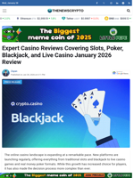 Expert Casino Reviews Covering Slots, Poker, Blackjack, and Live Casino January 2026 Review