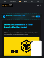 BNB Chain Expands Role in $1.6B Tokenized Equities Market - Blockchain.News