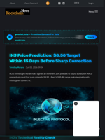INJ Price Prediction: $8.50 Target Within 15 Days Before Sharp Correction - Blockchain.News