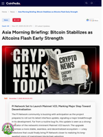 Crypto News Today [Live] Updates November 7,2025