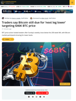 Bitcoin Traders Warn BTC Price Bear Market Is Set to Resume Toward $46K