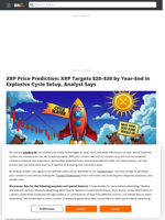 XRP Price Prediction: XRP Targets $20–$30 by Year-End in Explosive Cycle Setup, Analyst Says - Brave New Coin