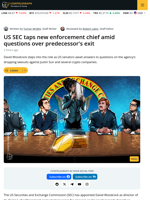 US SEC Names New Enforcer as Questions Loom over Agency‘s Direction
