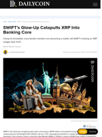 SWIFT's Glow-Up Catapults XRP Into Banking Core - DailyCoin