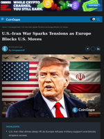 U.S.-Iran War Sparks Tensions as Europe Blocks U.S. Moves