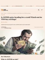 Is ASTER's price heading for a crash? Watch out for TWO key red flags! - AMBCrypto