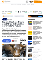 Ripple Doubles Down on XRP as It Bets Big on Crypto’s Future – Featured Bitcoin News