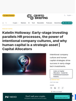 Katelin Holloway: Early-stage investing parallels HR processes, the power of intentional company cultures, and why human capital is a strategic asset | Capital Allocators