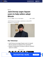 Jack Dorsey urges Square users to help sellers adopt Bitcoin