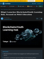 Bitget Launches Blockchain4Youth Learning Hub, Focused on Web3 Education