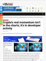 Crypto's real momentum isn't in the charts; it's in developer activity - The Crypto News Wire