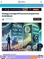 Strategy Leverages IPO Success to Acquire Over 21,000 Bitcoin