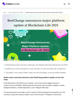 BestChange announces major platform update at Blockchain Life 2025 - CoinJournal