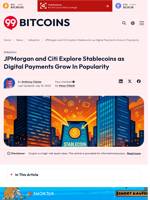 Citi Stablecoin in Early Development, Says CEO Jane Fraser