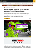 How Bitcoin is becoming a dynamic financial tool