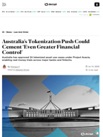 Australia’s Tokenization Push Could Cement ‘Even Greater Financial Control’ - Decrypt