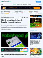 SEC Drops Robinhood Crypto Investigation – Regulation Bitcoin News