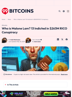 Malone Lam And 12 Others Charged in RICO Conspiracy