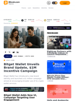 Bitget Wallet Unveils Brand Update, $1M Incentive Campaign – Crypto News Bitcoin News