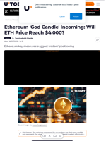 Ethereum 'God Candle' Incoming: Will ETH Price Reach $4,000?
