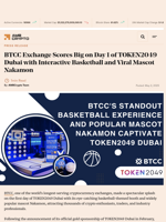 BTCC Exchange Scores Big on Day 1 of TOKEN2049 Dubai with Interactive Basketball and Viral Mascot Nakamon - AMBCrypto