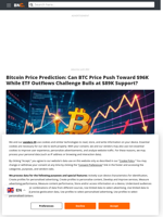 Bitcoin Price Prediction: Can BTC Price Push Toward $96K While ETF Outflows Challenge Bulls at $89K Support? - Brave New Coin