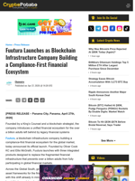 Fuutura Launches as Blockchain Infrastructure Company Building a Compliance-First Financial Ecosystem