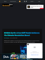 NVIDIA Earth-2 CorrDiff Model Achieves 11x Climate Resolution Boost - Blockchain.News