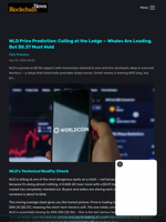WLD Price Prediction: Coiling at the Ledge — Whales Are Loading, But $0.37 Must Hold - Blockchain.News