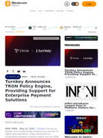 Turnkey Announces TRON Policy Engine, Providing Support for Enterprise Payment Solutions – Press release Bitcoin News