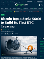 Bitcoin Japan targets ¥9.66B to start BTC treasury