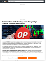 Optimism Coin Holds Key Support as Analysts Eye Potential Rebound Toward $0.78 - Brave New Coin
